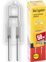Лампа Navigator NH-JCD-50-230-GY6.35-CL 