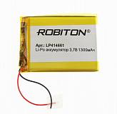 Аккумулятор Robiton LP417596 (Li-pol, 3.7V,  3500mAh, 4х75x96mm) 