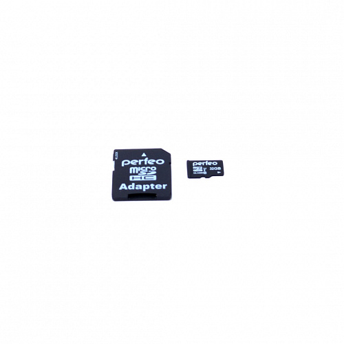 Карта памяти Perfeo microSD 32Gb High-Capacity Class10 с адаптером