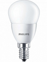 Лампа "шар" Philips Essential LED 5.5W E14 840 P45 (аналог 60Вт, 520Лм, 4К)