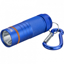 Светодиодный фонарь-брелок Navigator NPT-KC08-S-4LR44 алюм.1LED(1Вт),1 реж, синий
