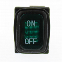 SB008-12V IP65 on-off зелёный