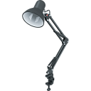 Настольная лампа Navigator NDF-C012-60W-BL-E27 струбцина, черный