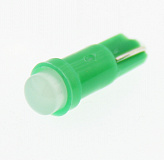 Светодиодная лампа T5 (W1.2W) 12V 1 COB LED Green Lumen