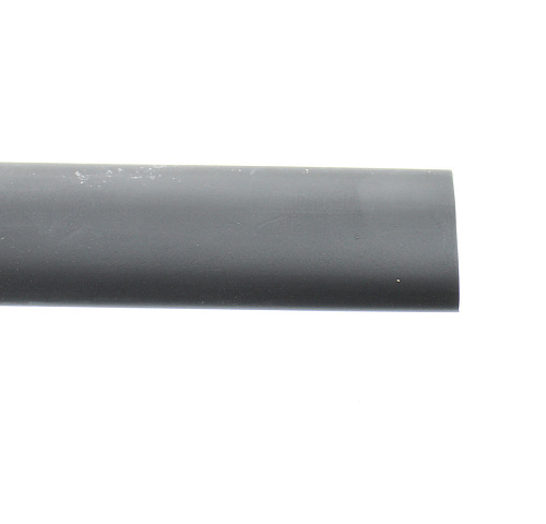 Трубка термоусадочная 24/8мм  (3:1) черная, клеевая (1 метр)