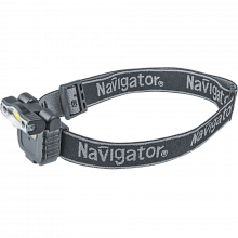  Светодиодный налобный фонарь Navigator NPT-H27-ACCU COB 3Вт, Li-pol 3.7В 0,5Ач