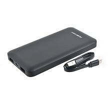 Универсальный внешний аккумулятор Robiton POWER BANK LP10-K (10000мА) USB (черный)