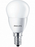 Лампа "шар" Philips Essential  LED 5.5W E14 827 P45 (аналог 60Вт, 520Лм, 2,7К)