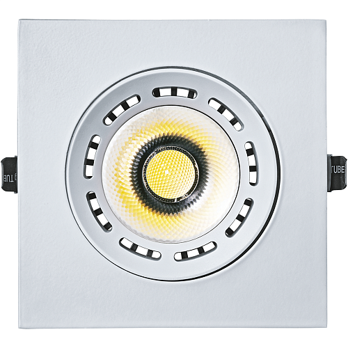 Светильник Navigator NDL-PS2-14W-840-WH-LED квадрат, алюминий, поворотный