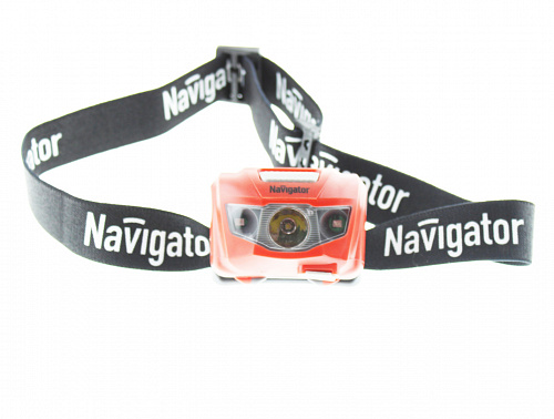 Светодиодный налобный фонарь Navigator NPT-H16-ACCU CREE 3Вт, Li-Pol 3.7В 0.6Ач 