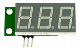 SVH0043UG-100 (99,9В, постоянный ток, ультра яркий зелёный) вольтметр