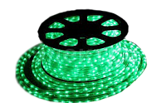 Дюралайт светодиодный 4м Sneha 13-3W-50M-220V-LED-U GN, зеленый