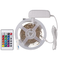 Комплект светодиодной ленты Navigator NLS-SET-02 (12V, 30led/m, RGB, 5м, контроллер, блок питанияб  IP20) 95144