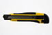 Нож технический FIT, 18мм усиленный, двухкомпонентный корпус