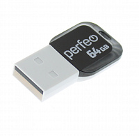Карта памяти Perfeo USB 64GB M02 White