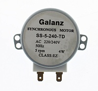 Двигатель для СВЧ Galanz SS-5-240-TD 220VAC 5 об/мин   