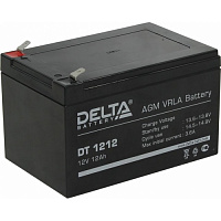 Аккумулятор свинцово-кислотный Delta DT 1212 (12V, 12Ah)