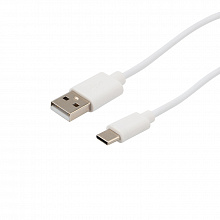 Шнур USB-A (шт) - USB 3.1 type C/PVC (шт) 1,0м Rexant
