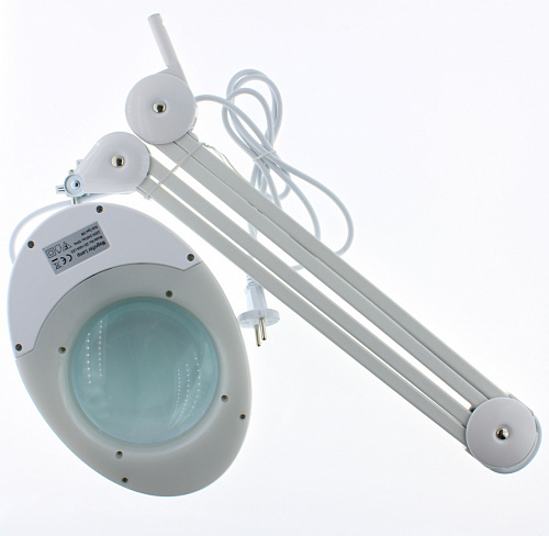 Осветитель с линзой ZD-140A 5x,  светодиодная подсветка