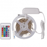 Комплект светодиодной ленты Navigator NLS-SET-04 (12V, 60led/m, RGB, 5м, контроллер, блок питания, IP20) 95146
