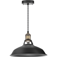 Светильник подвесной 1.5м черный/черненая бронза Navigator (NIL-WF01-008-E27 60Вт) металл