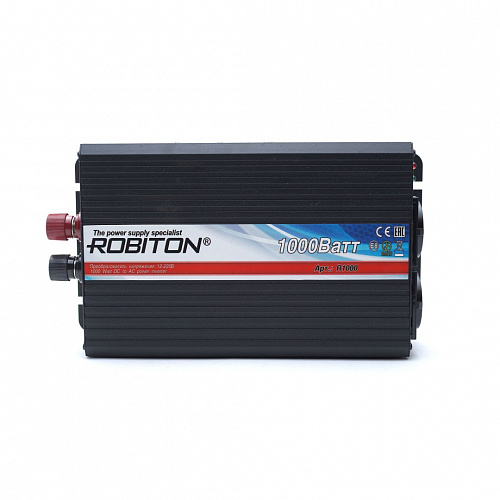 Инвертор 12-220V 1000W Robiton R1000