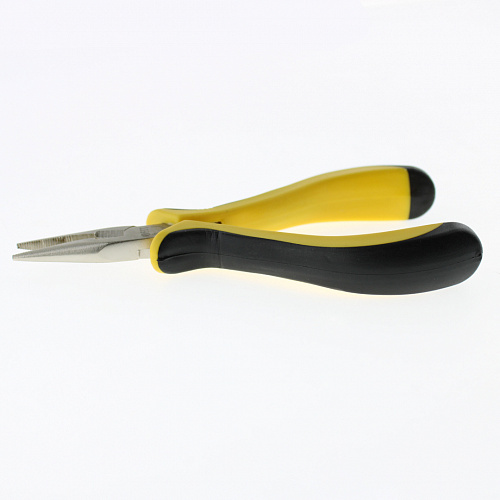 Тонконосы 125мм FIT "Мини", черно-желтая мягкая ручка