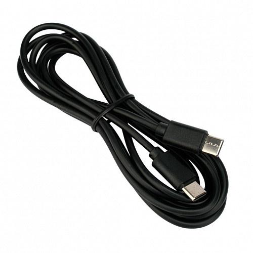 Кабель USB2.0 Гарнизон GCC-USB2-CMCM-6, Type-C/Type-C, 3 А, 60 Вт, PD/QC3.0, медь, 1.8 м, чёрный, па