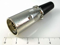XLR штекер на кабель 66 7M