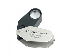 Стекло увеличительное ProsKit MA-014 с подсветкой