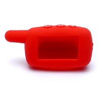 Чехол для брелка Starline A4/A6/A8/A9 (силиконовый, красный)