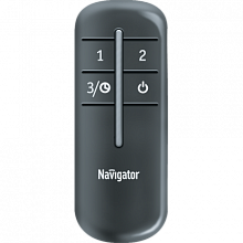 Выключатель дистанционный с пультом 2 канала, 2х1000Вт Navigator (NRC-SW01-1V1-2)