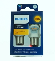 Светодиодная лампа PY21W Philips X-tremeUltinon LED AMBER gen2 12V 11498XUAXM X2 