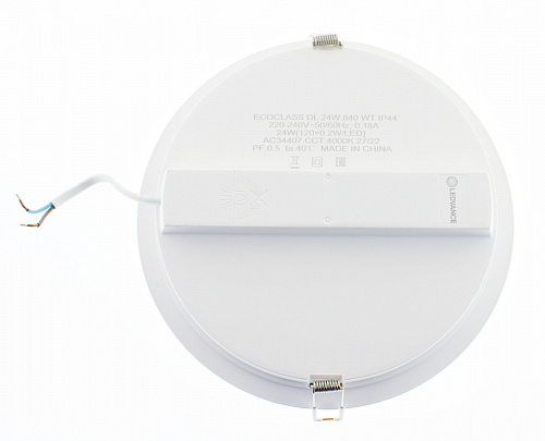 Светильник 24Вт, 215х43мм, 4000К, круглый, диаметр врезного отверстия 200мм IP44 LEDVANCE DL