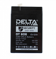 Аккумулятор свинцово-кислотный Delta DT 606 (6V, 6Ah)