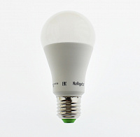 Лампа "груша" Navigator NLL-A60-15-230-6.5K-E27 (аналог лампы накаливания 125Вт, холодный белый)