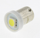 Светодиодная лампа T4W (BA9s) 12V 5050 1 SMD LED White Lumen