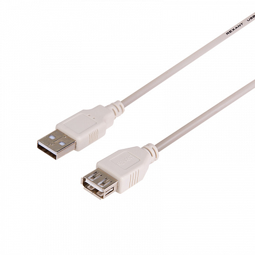 Шнур USB-A (шт) - USB-A (гн) 1,8м 