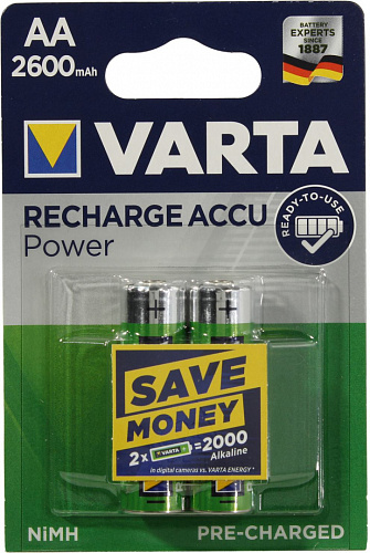 Varta Professional 56756 (Ni-MH, AA, HR6, 1.2V, 2400мАh)