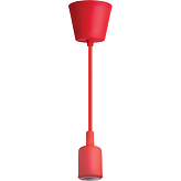 Светильник подвесной 1м красный Navigator (NIL-SF02-011-E27 60Вт) пластик