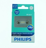 C5W Philips Festoon LED White 6000K12V T10,5x38 118546000KX1   