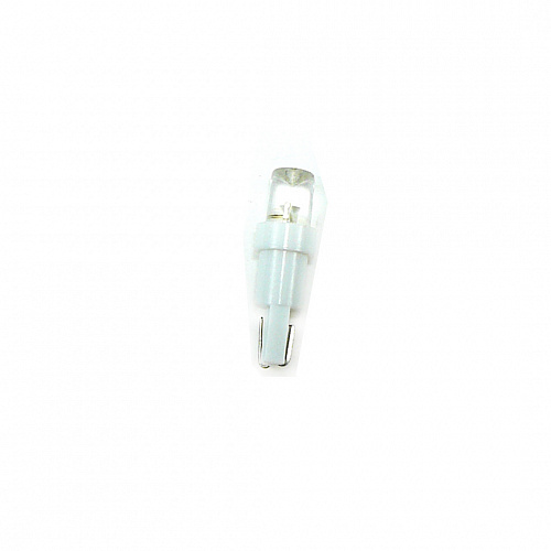 Светодиодная лампа T5 (W1.2W) 12V 1 LED White