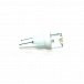 Светодиодная лампа T10 (W5W) 12V 1 LED White 