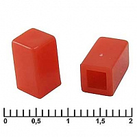 A23 (5,3х5,3х9,2мм) красный, колпачок 