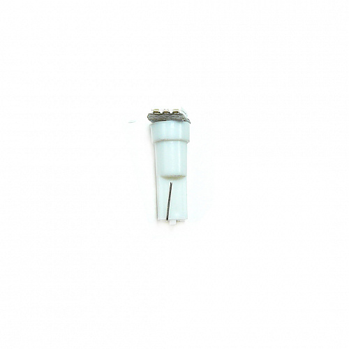 Светодиодная лампа T5 (W1.2W) 12V 5050 1 SMD LED White 