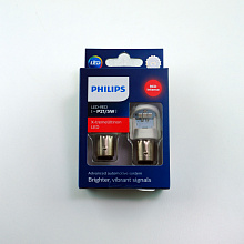 Светодиодная лампа P21/5W Philips X-tremeUltinon LED gen2 Red 12/24V 11499XURX2 