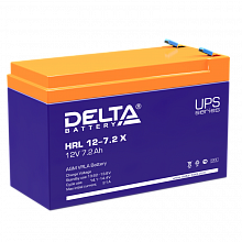 Delta HRL 12-7,2 X (12V, 7,2Ah)