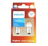 Светодиодная лампа R5W/R10W Philips Ultinon Pro6000 LED White 6000K 24V 24805 CU60X2   