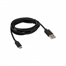 Шнур USB-A (шт) - USBmicro (шт) 1,8м Rexant черный