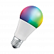 Лампа "груша" светодиодная Ledvance Smart+ WiFi A75 9,5W 1055lm RGB+White (2700...6500К) 230V E27